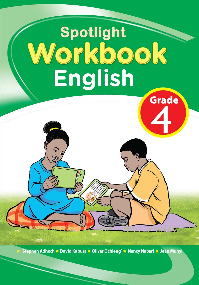 Workbook English Grade 4 Spotlight Publishers